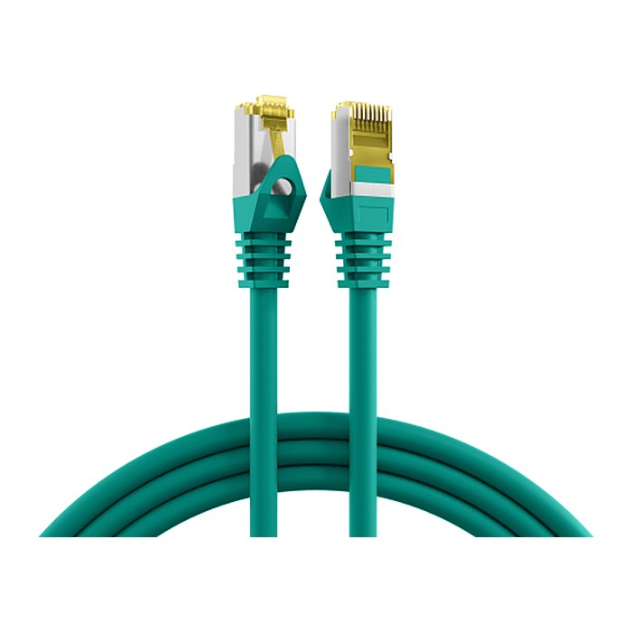 EFB RJ45 Patchkabel S/FTP Cat.6A LSZH Cat.7 Rohk. 1.50m grün