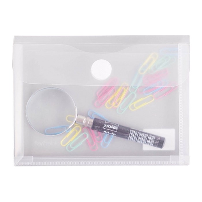 FolderSys Dokumententasche DIN A6 transparent glatt 0,20 mm, 1 St.