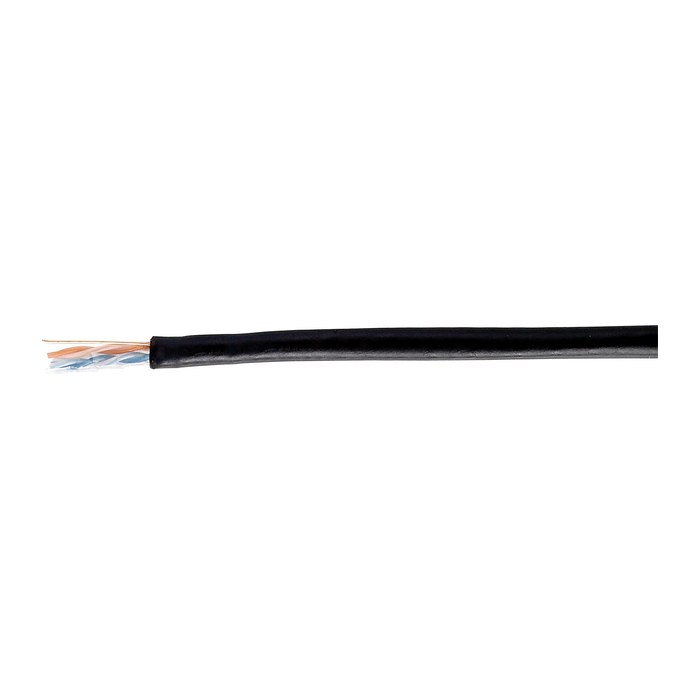 Equip Instal.Kab Cat6 Outs. U/UTP 305.00m schwarz PE