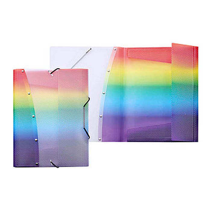 VELOFLEX Sammelmappe Rainbow DIN A4 Motiv, 1 St.