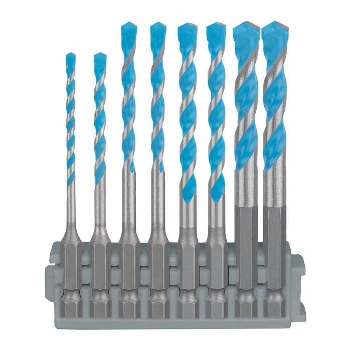 BOSCH Mehrzweckbohrer-Set EXPERT HEX-9 Multi Construction, 8-teilig