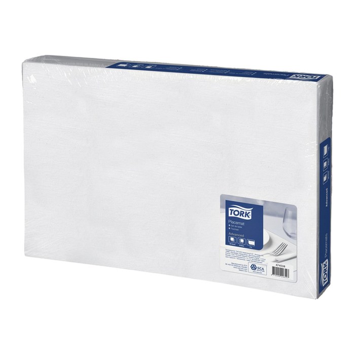 TORK Platzsets Advanced weiß 27,0 x 42,0 cm, 500 St.