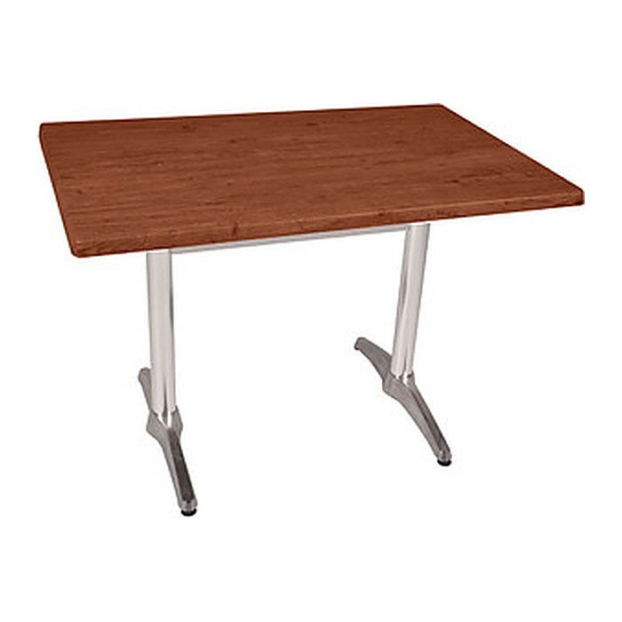 Garden Pleasure BRENTA Bistrotisch rechteckig Spanplatte dunkelbraun 110,0 x 70,0 x 74,0 cm, 1 St.