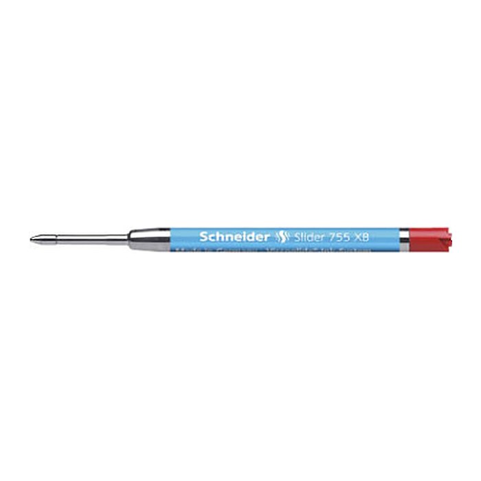 Schneider Slider 755 Kugelschreiberminen XB rot, 3 St.