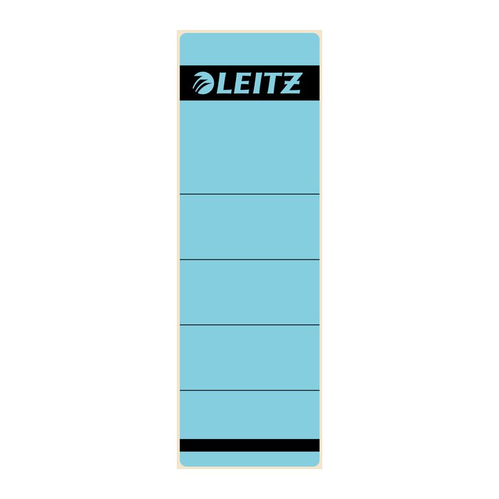 LEITZ Ordneretiketten 1642 blau für 8,0 cm Rückenbreite, 10 St.