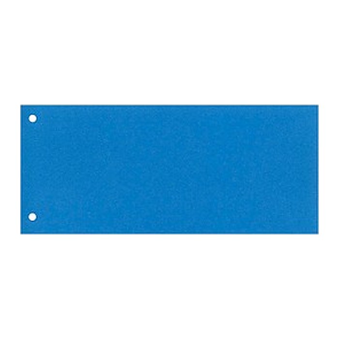 Wekre Trennstreifen blau, 180 g/m² Karton 24,0 x 10,5 cm, 100 Blatt