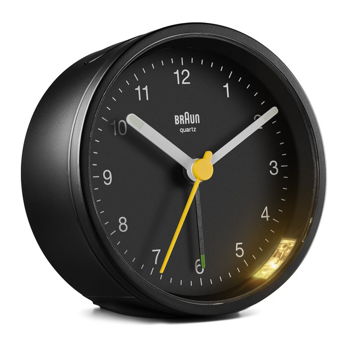 BRAUN Wecker BC12 schwarz Kunststoff