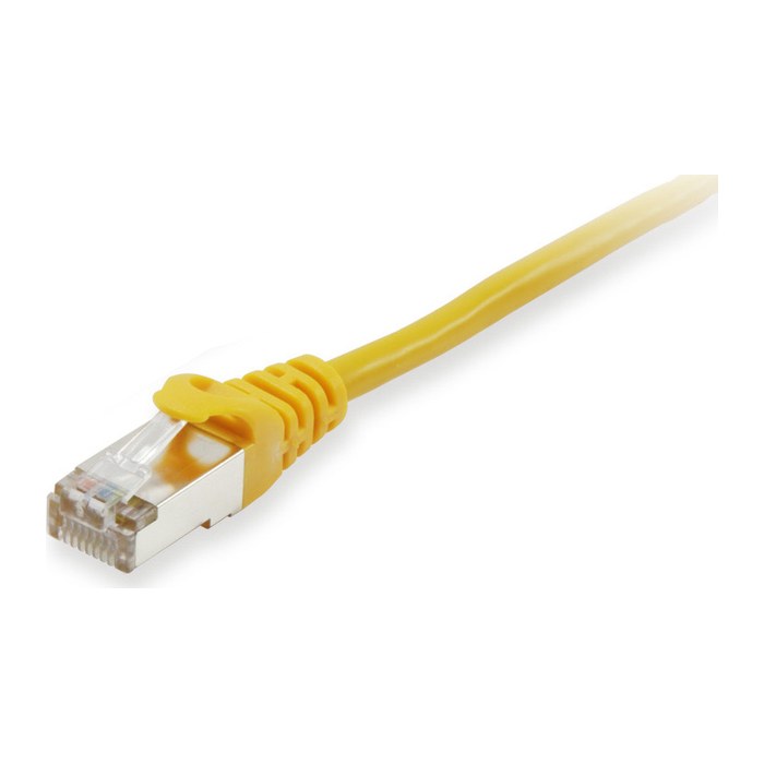 Equip Patchkabel Cat6A S/FTP 2xRJ45 1.00m gelb LSZH Polybeutel