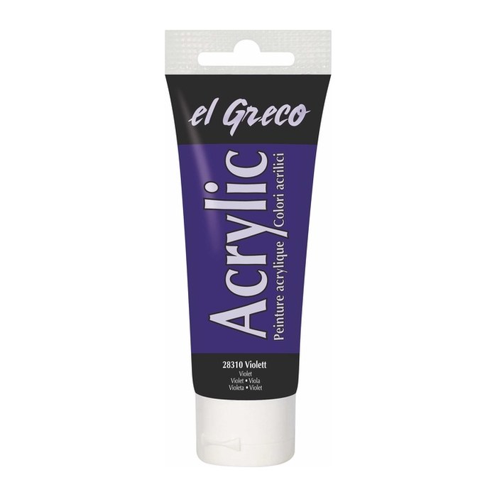 KREUL el Greco Acrylfarbe violett 75,0 ml, 1 St.