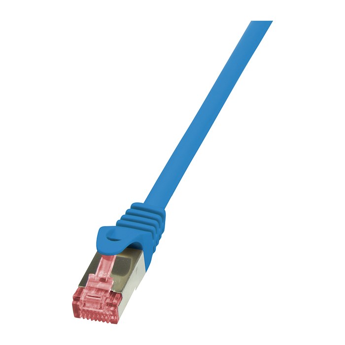 Logilink Patchkabel CAT6 S/FTP AWG27 PIMF 2,00m blau