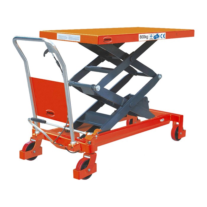 SCHEFER Scherenhubtisch SHWD Premium Doppelschere 350,0 kg Tragkraft