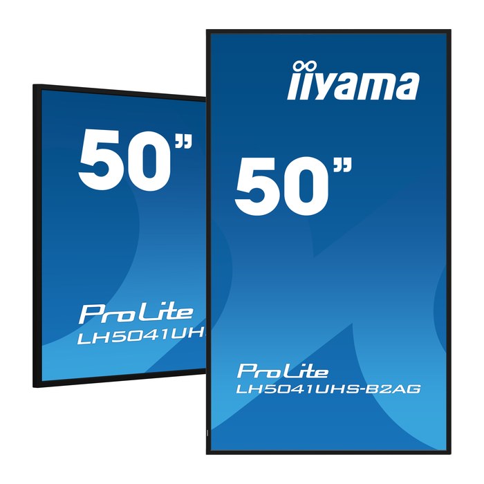 IIYAMA 125.7cm(50") LH5041UHS-B2AG 16:9 3xHDMI+USB VA 4K bl. retail