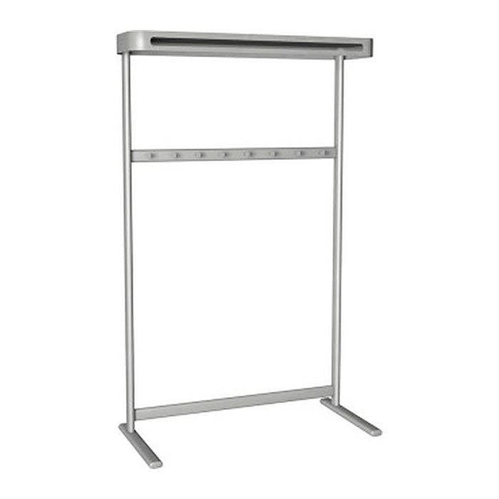 Kerkmann Kleiderständer Sevilla 31618614 silber Metall 8 Haken 100,0 x 170,0 cm, 1 St.