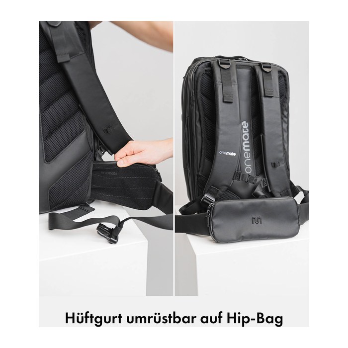 Onemate Travel Backpack Pro / schwarz