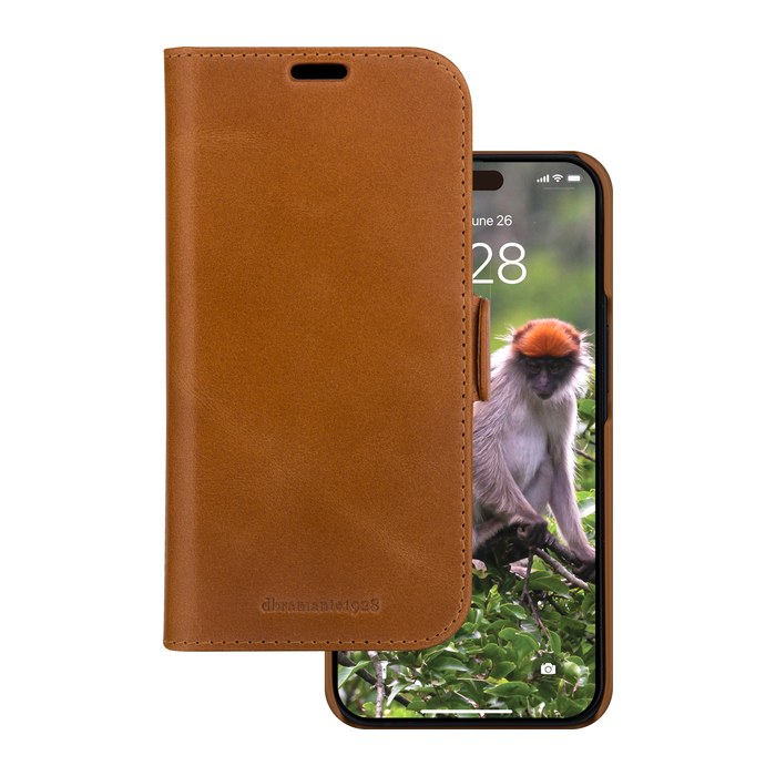 dbramante1928 LYNGE Handyhülle für Apple iPhone 15 braun