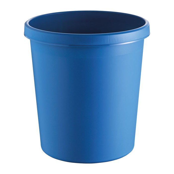 helit Papierkorb 18,0 l blau, 1 St.