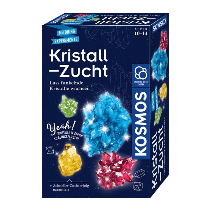 KOSMOS Experimentierkasten Kristall Zucht mehrfarbig