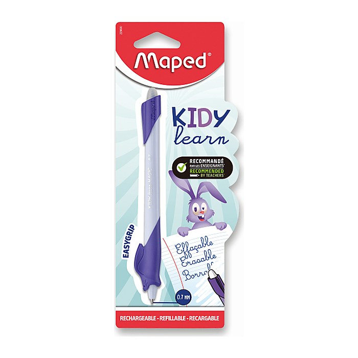 maped Schreiblernstift KIDY LEARN Tintenroller lila 0,7 mm, Schreibfarbe: blau, 1 St.