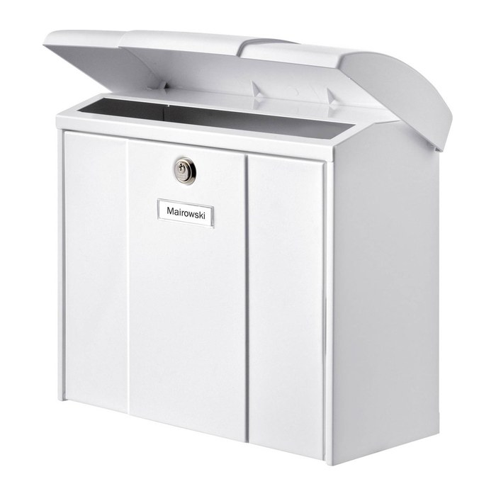 BURG WÄCHTER Briefkasten Olymp 916 900 weiß