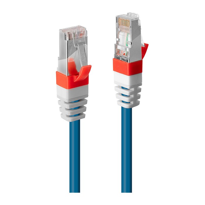 LINDY Patchkabel Cat6(A) SSTP / S/FTP PIMF blau 1.00m 10Gbit