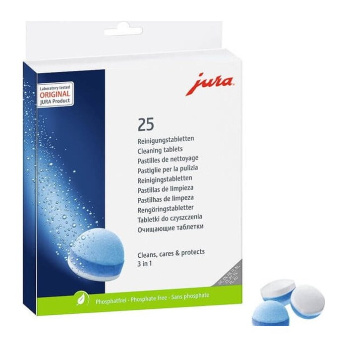 JURA 25045 3-Phasen-Reinigungstabletten 25er
