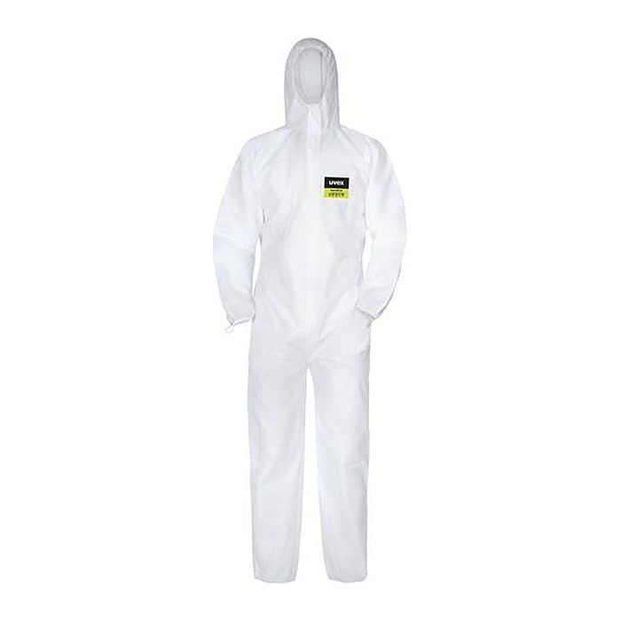 uvex unisex Arbeitsoverall weiß Größe XL