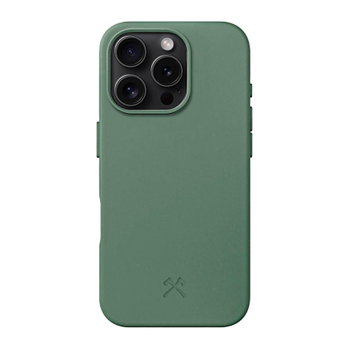 WOODCESSORIES Bio Case Handy-Cover für Apple iPhone 16 Pro Max grün
