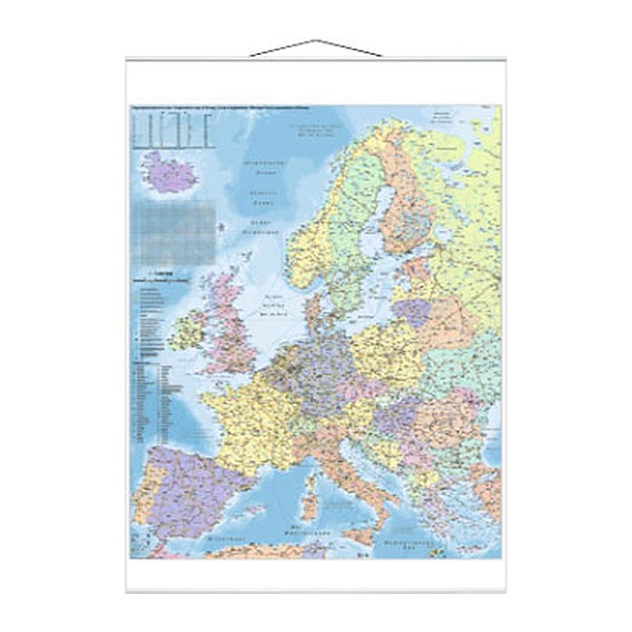 FRANKEN Europakarte Karton