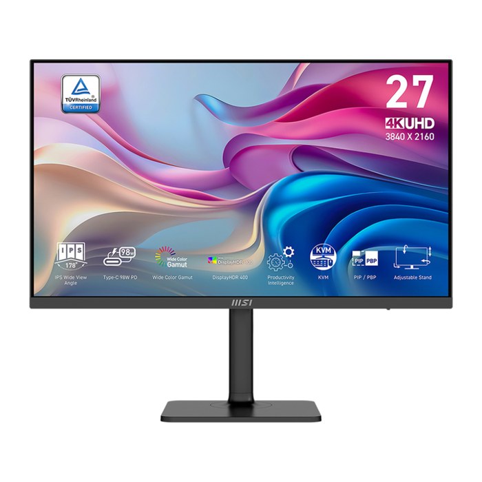MSI Modern MD272UPHGDE 69cm UHD 16:9 IPS DÜ HDMI USB