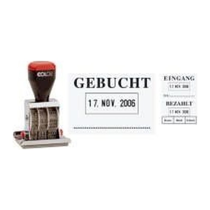 COLOP Datumstempel mit Text "Bezahlt" 04060/L2 ohne Logo, 1 St.