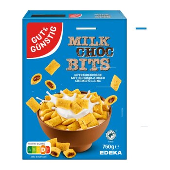 GUT&GÜNSTIG MILK CHOC BITS 750,0 g, 1 St.