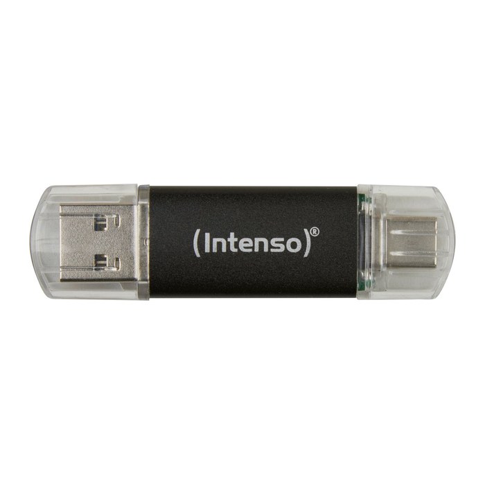 Intenso USB-Stick Twist Line anthrazit 128 GB, 1 St.