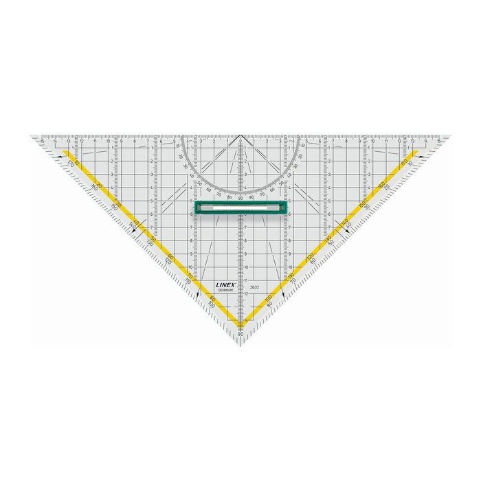 LINEX 2632 Geometrie-Dreieck Hypotenusenlänge 320 mm