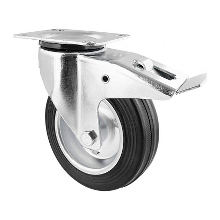 WAGNER® design yourself Transportgeräte-Lenkrolle RO 7124 silber