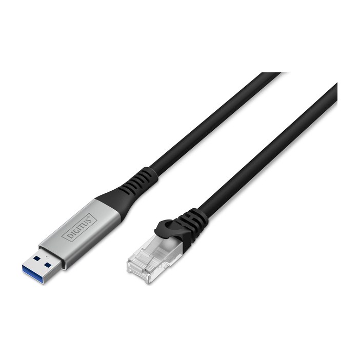 DIGITUS USB 3.2.RJ45 Ethernet Kabel 1Gbit/s 15 m