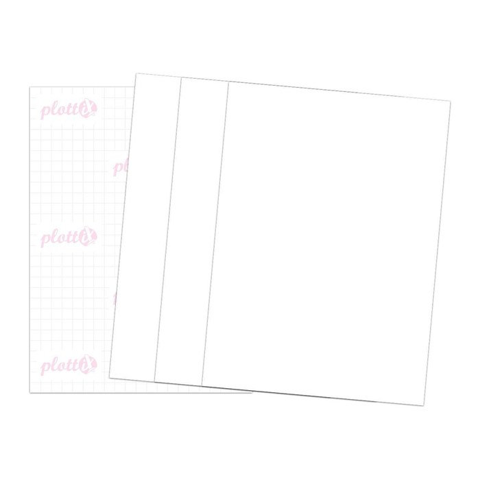 plottiX Sublimationspapier weiß,  100 Blatt