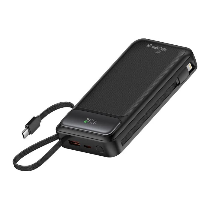 MediaRange MRMA756 Powerbank 20.000 mAh schwarz
