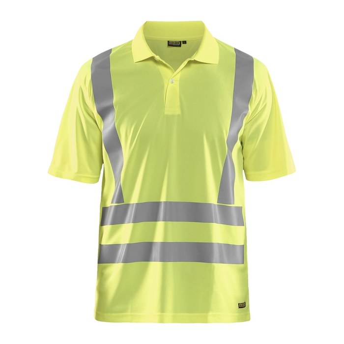 BLAKLÄDER® unisex Warnschutz Shirt 3391 gelb Größe M, 1 St.