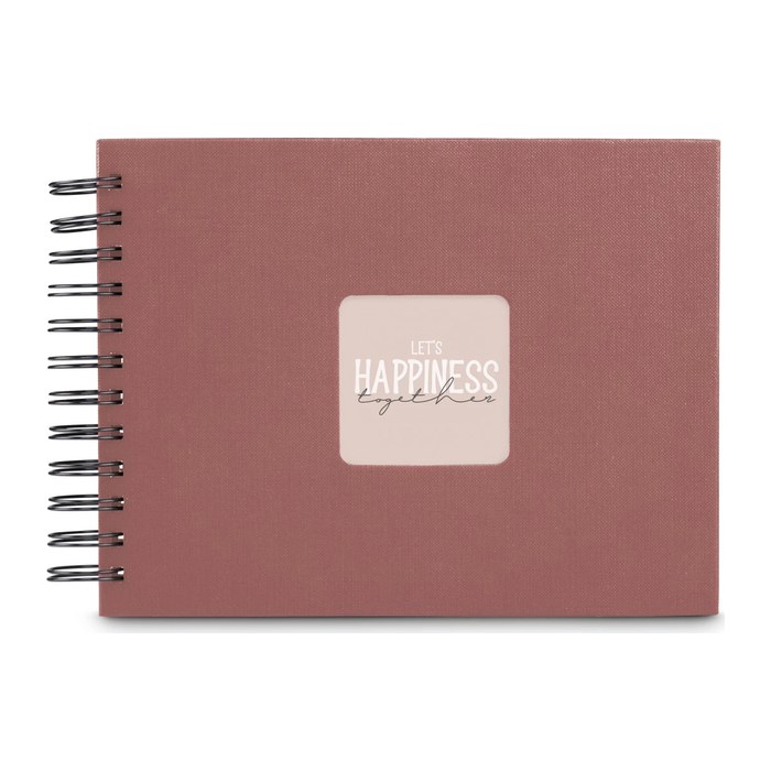 hama Fotoalbum Fine Art neutral 24,0 x 17,0 cm, 50 schwarze Seiten
