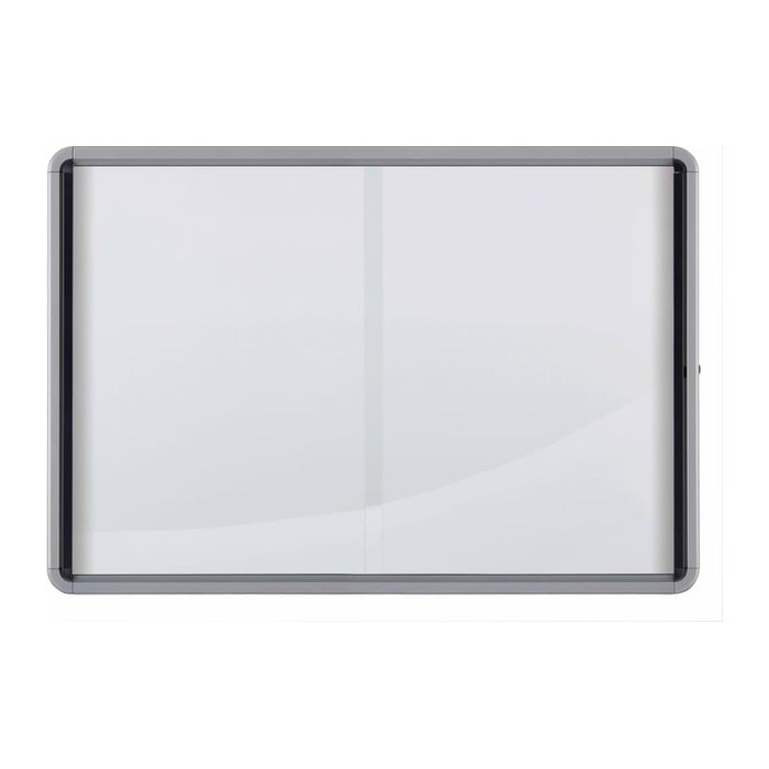 nobo Schaukasten silber 18x DIN A4 141,2 x 5,4 x 100,0 cm, 1 St.