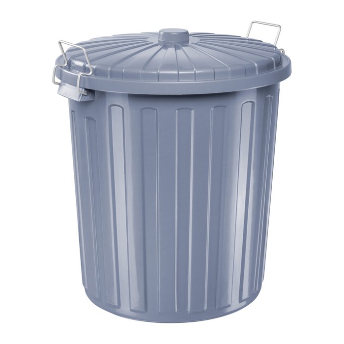 helit Mülleimer 55,0 l grau, 1 St.