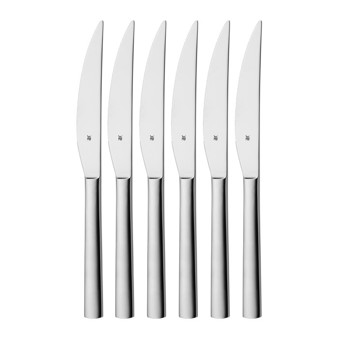 WMF Steakmesser Nuova silber poliert, 6 St.