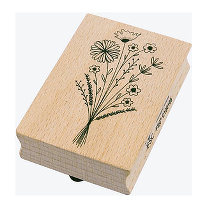 artoz Motivstempel Blumenstrauss 4,0 x 6,0 cm, 1 St.
