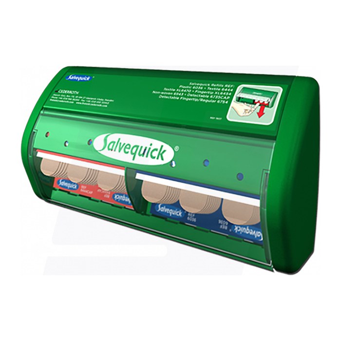 Salvequick® Pflasterspender 1009070 grün Kunststoff, 1 St.