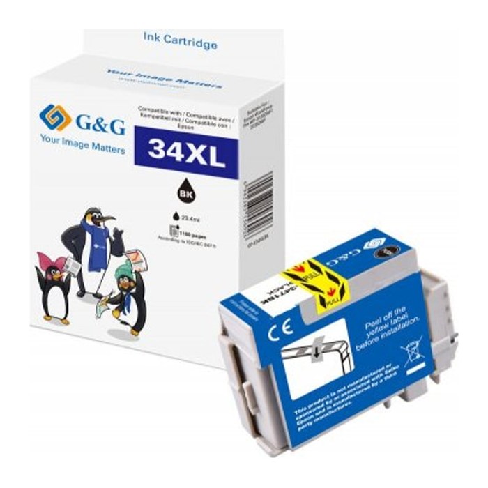 G&G XL-Druckerpatrone kompatibel mit Epson 34XL/ T3471