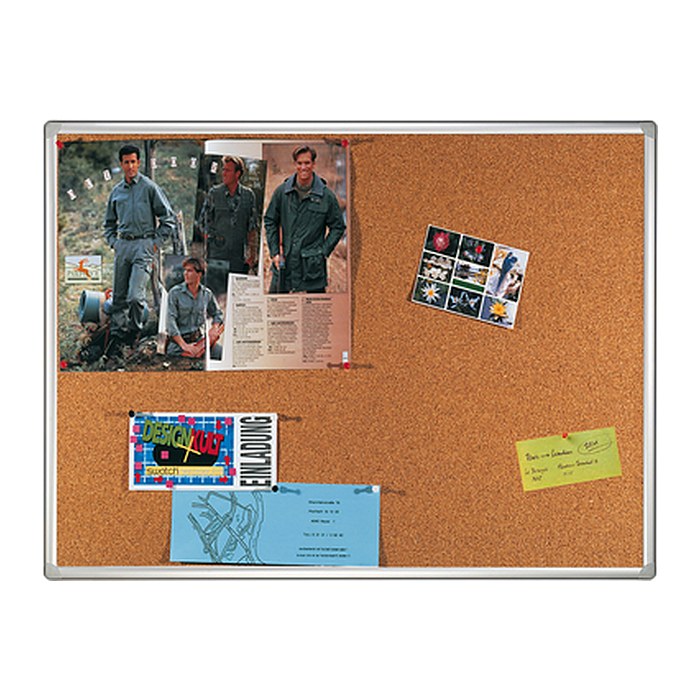 FRANKEN Pinnwand PRO 180,0 x 120,0 cm Kork braun