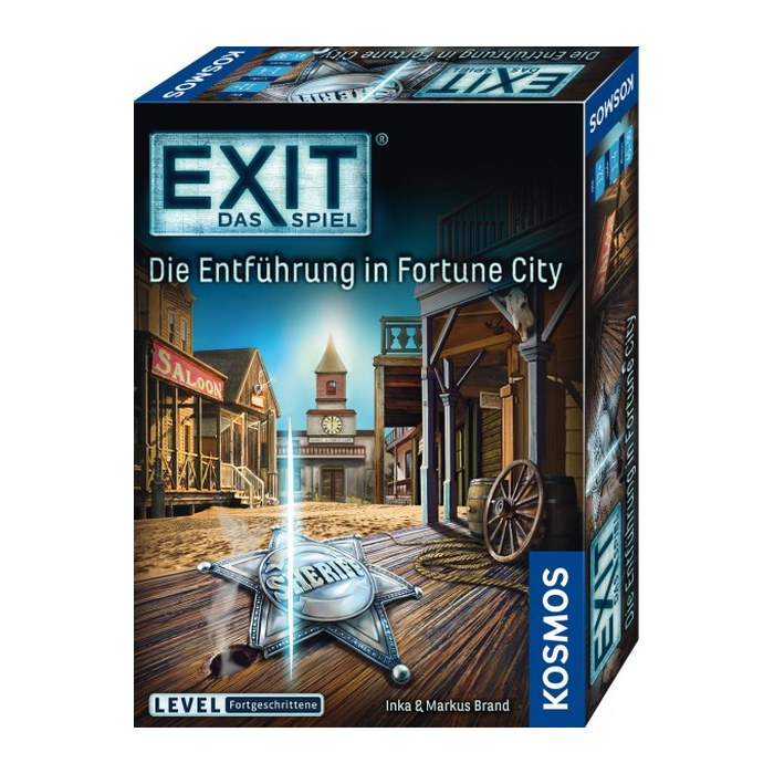 KOSMOS EXIT - Das Spiel: Die Entführung in Fortune City Escape-Room Spiel, 1 St.