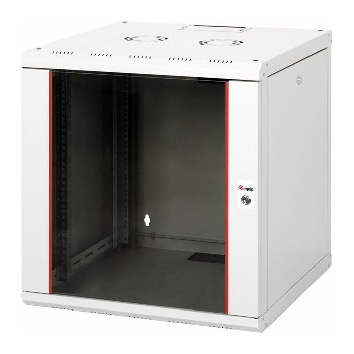 Equip 19" Netzwerkschrank Glastür PM 600x600mm 12HE grau