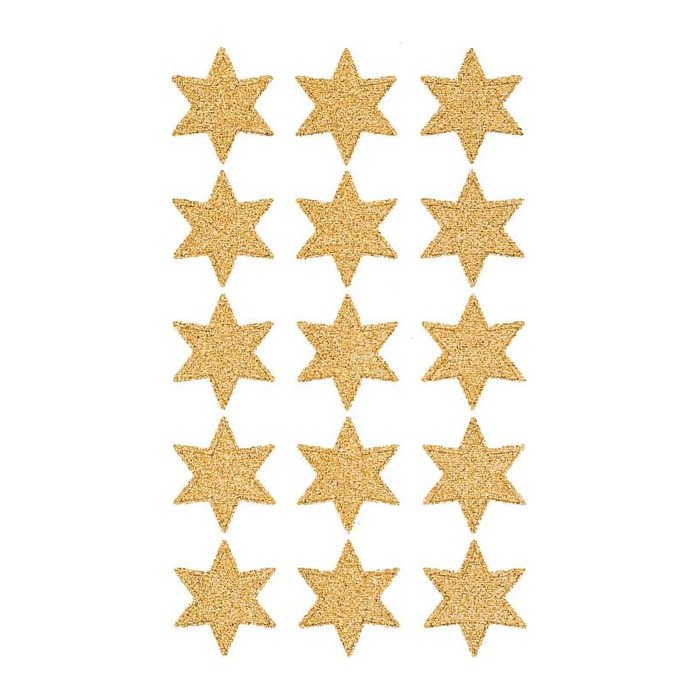 AVERY Zweckform Aufkleber Stern, gold, 30 Etiketten