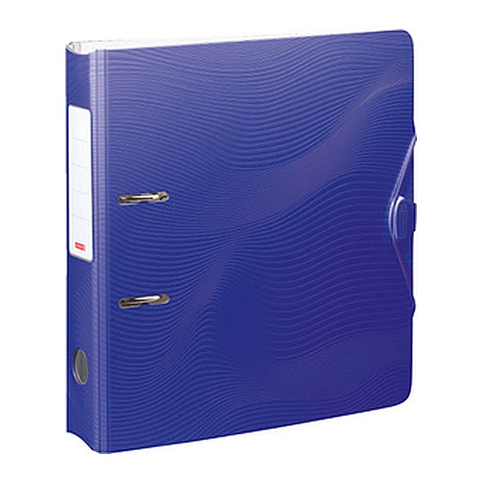 BRUNNEN WAVE Ordner blau Kunststoff 7,0 cm DIN A4, 1 St.